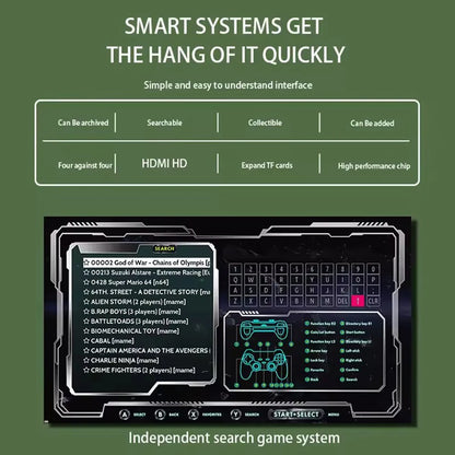 Hot Selling G11 Pro Game Box Video Game Consoles Box 4K HD Output TV 64GB Gaming Retro Game Control Support Voice Remote - Merit Sell