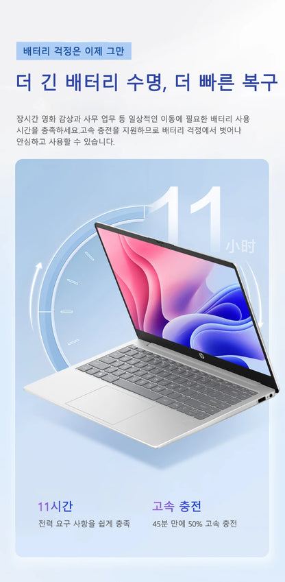 Hp Laptop Star Book 14 R5-7520U 16+512GB 14 Inch Full Hd Display Windows 11 Notebook Computer Special 100% Original em0352AU - Merit Sell