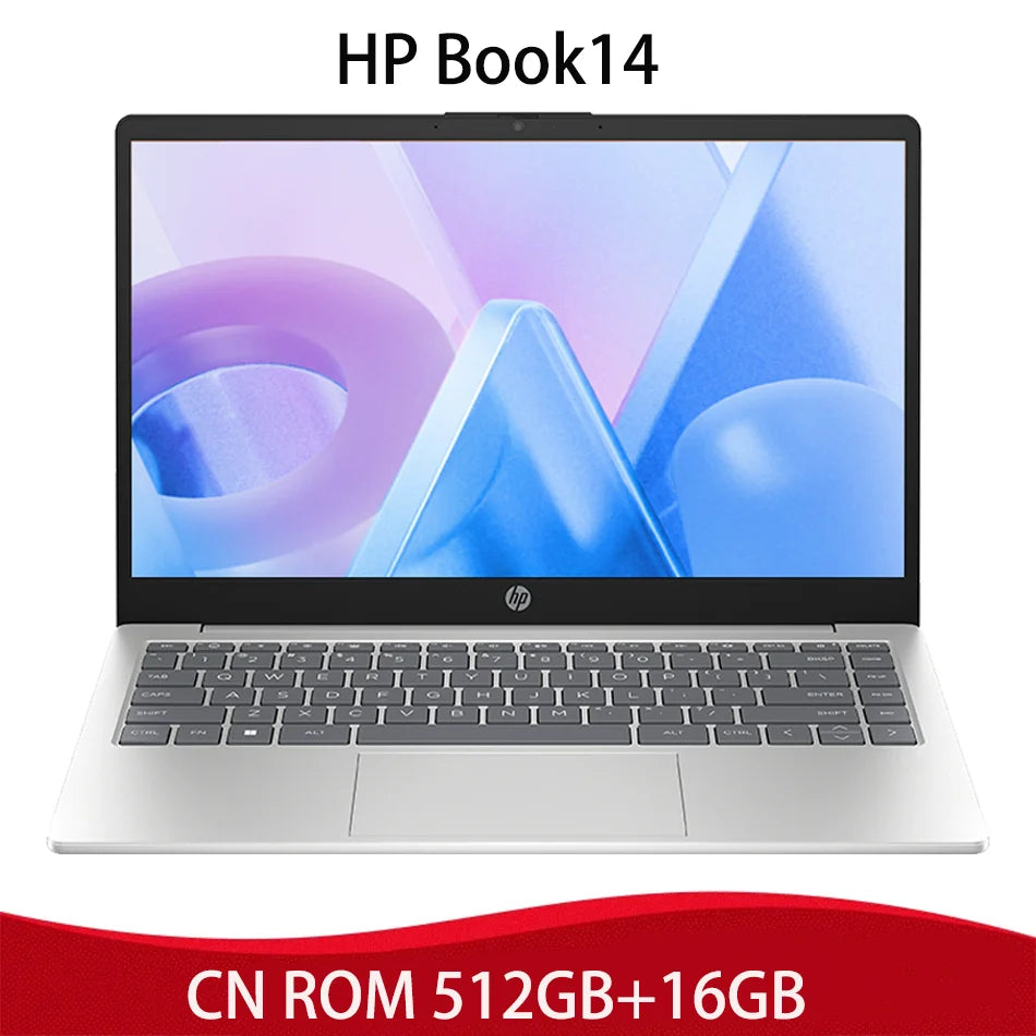 Hp Laptop Star Book 14 R5-7520U 16+512GB 14 Inch Full Hd Display Windows 11 Notebook Computer Special 100% Original em0352AU - Merit Sell