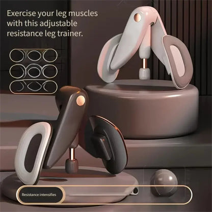 Hydraulic leg muscle trainer, pelvic floor muscle exercise device fitness equipment exercise gym squat rack - Merit Sell