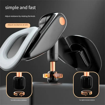 Hydraulic leg muscle trainer, pelvic floor muscle exercise device fitness equipment exercise gym squat rack - Merit Sell