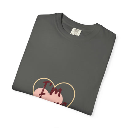 I’m Hers Heart T-Shirt – Cute Couples Valentine Tee