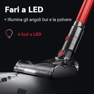 I8 Corded Vacuum Cleaner 23Kpa 600W Stick Vacuum Cleaner With 20ft Line Free-Stand 6 in 1 Handheld Vacuum for Household Cleaning - Merit Sell