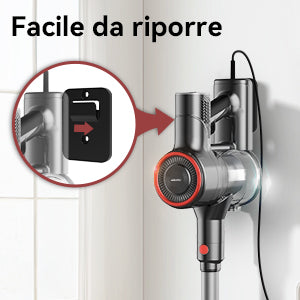 I8 Corded Vacuum Cleaner 23Kpa 600W Stick Vacuum Cleaner With 20ft Line Free-Stand 6 in 1 Handheld Vacuum for Household Cleaning - Merit Sell