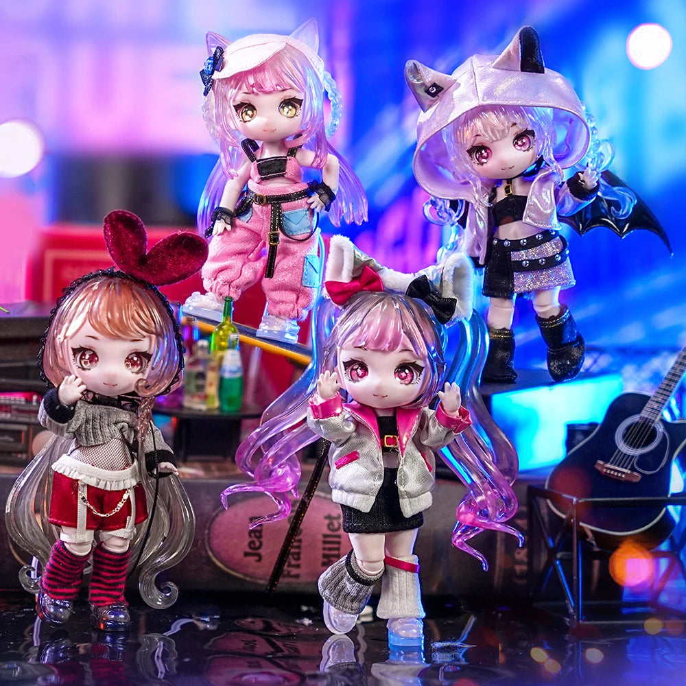 ICY DBS Dream Fairy Maytree OB11 13 ball joint body collectible tide cool series 13cm SD gift BJD - Merit Sell