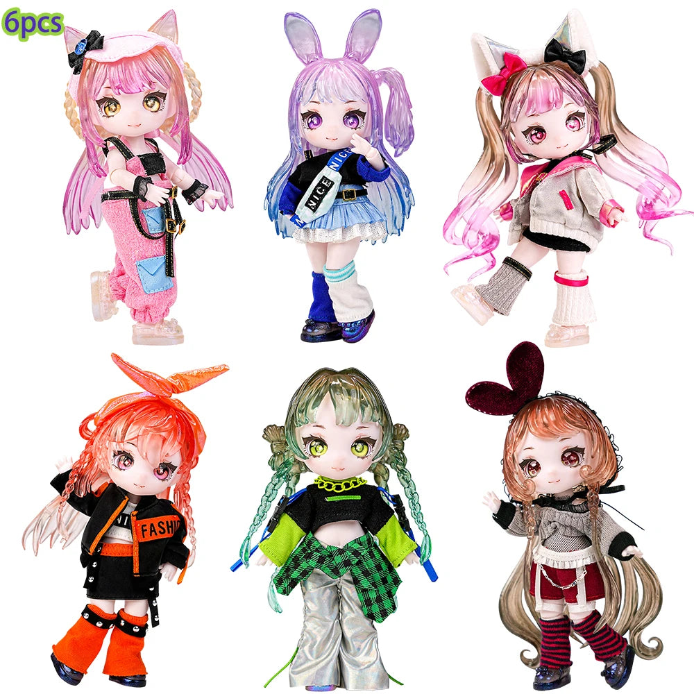 ICY DBS Dream Fairy Maytree OB11 13 ball joint body collectible tide cool series 13cm SD gift BJD - Merit Sell