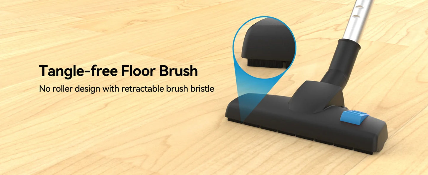 INSE I5 Corded Vacuum Cleaner with 600W Motor 18Kpa Powerful Stick Handheld Vaccum Cleaner for Home Pet Hair Hard Floor Cleaning - Merit Sell