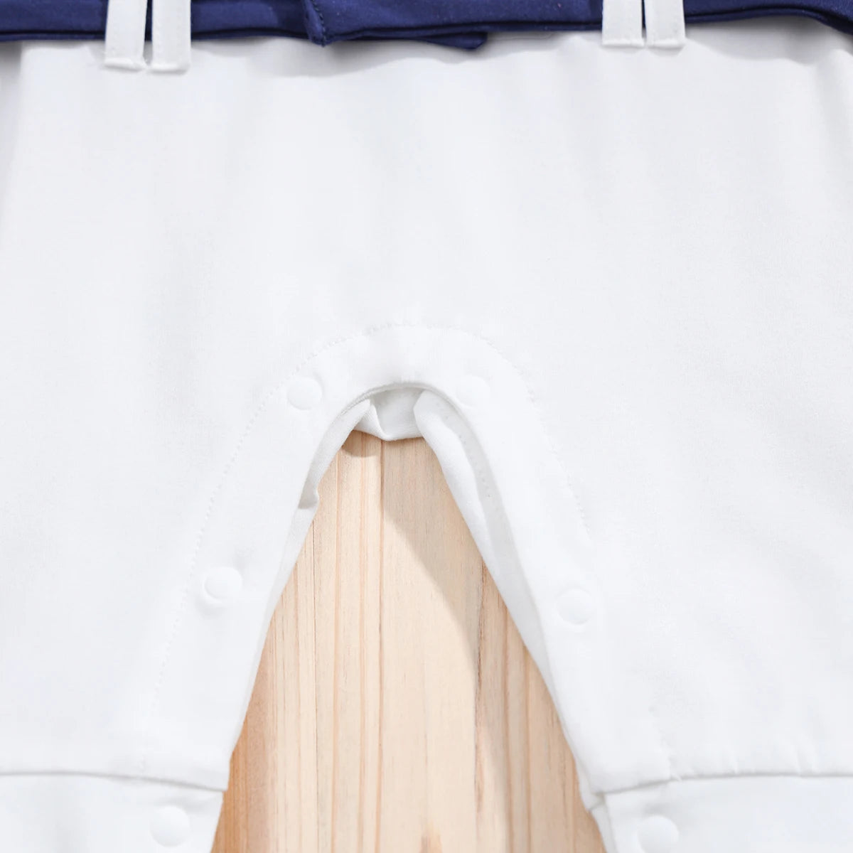 IURNXB Newborn Baby Boys Gentleman Clothes One Piece Polo Romper Formal Outfit Tuxedo Christmas Long Sleeve Jumpsuit Gifts 0-18M - Merit Sell