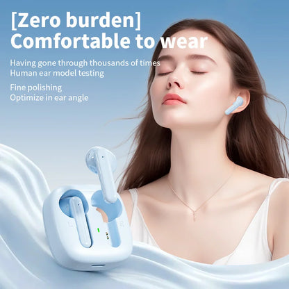 In Ear Earphones H19 Sports 5.3 Earbuds Hifi Sound TWS Headphones Workout Fashion Gaming Headset Built-in Mic for Running - Merit Sell