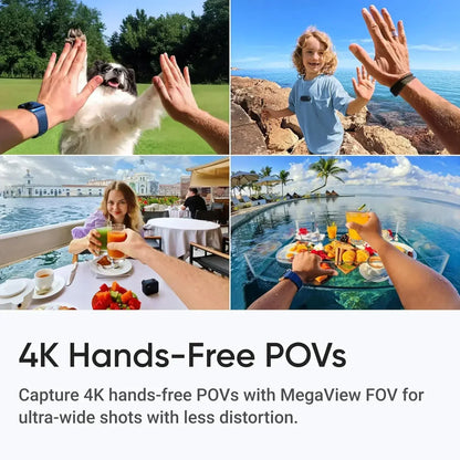 Insta360 GO 3S 4K Tiny Portable Vlogging Camera,Hands-Free POVs,Mount Anywhere,Stabilization,140 Min Battery Life,10m Waterproof - Merit Sell