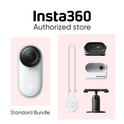 Insta360 GO 3S 4K Tiny Portable Vlogging Camera,Hands-Free POVs,Mount Anywhere,Stabilization,140 Min Battery Life,10m Waterproof - Merit Sell