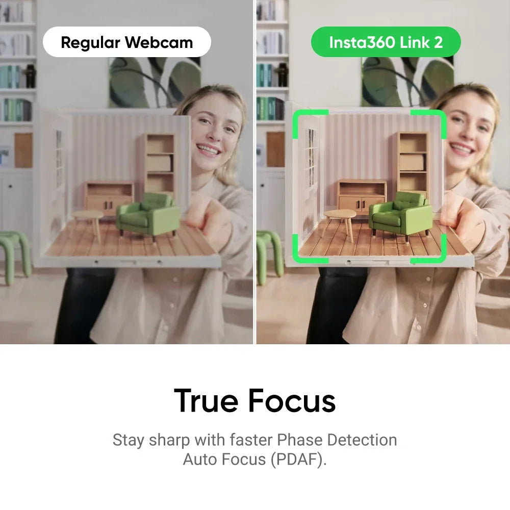 Insta360 Link 2 & Link 2C AI Smart 4K Live Camera - Merit Sell