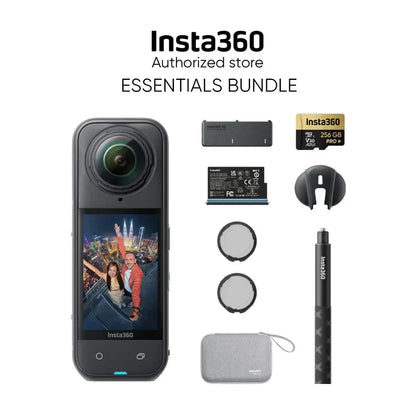 Insta360 X5 Camera -8K Waterproof 360 Action Camera with 1/1.28" 48MP Sensors, 8K 360 HDR Video, 72MP 360 Photo Sports Travel, - Merit Sell