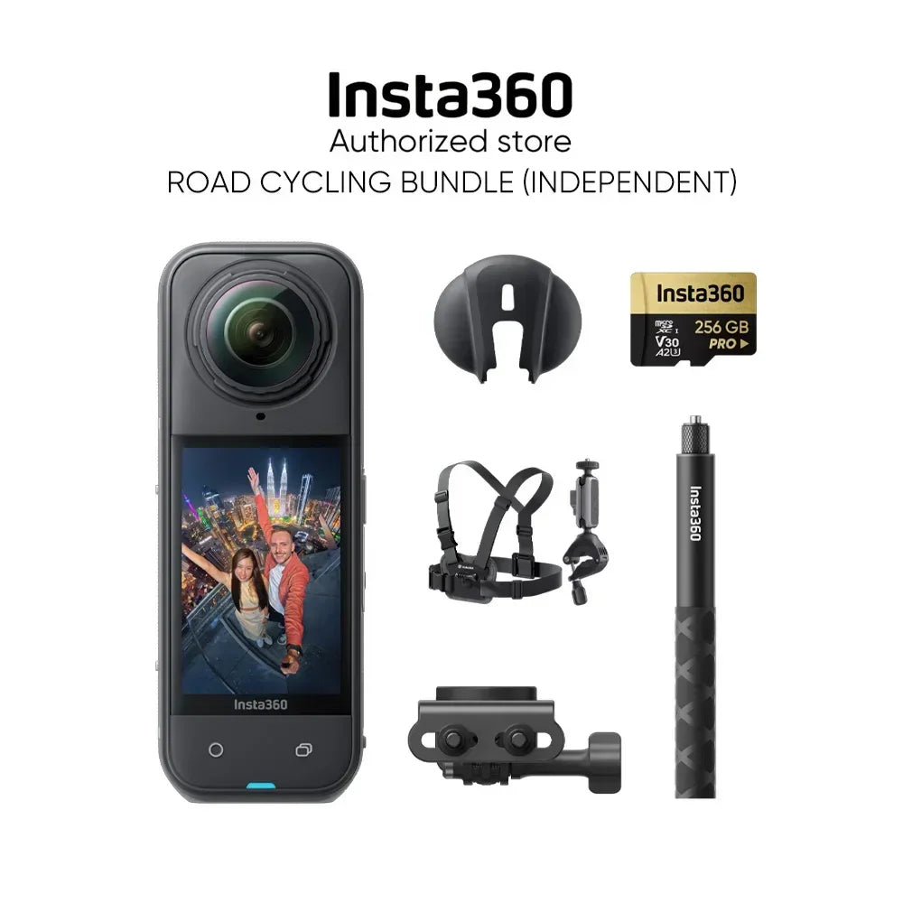 Insta360 X5 Camera -8K Waterproof 360 Action Camera with 1/1.28" 48MP Sensors, 8K 360 HDR Video, 72MP 360 Photo Sports Travel, - Merit Sell