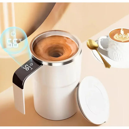 Intelligent Household Electric Pour-Over Coffee Maker Temperature Display Automatic Self-Stirring USB New Plastic for Protein - Merit Sell