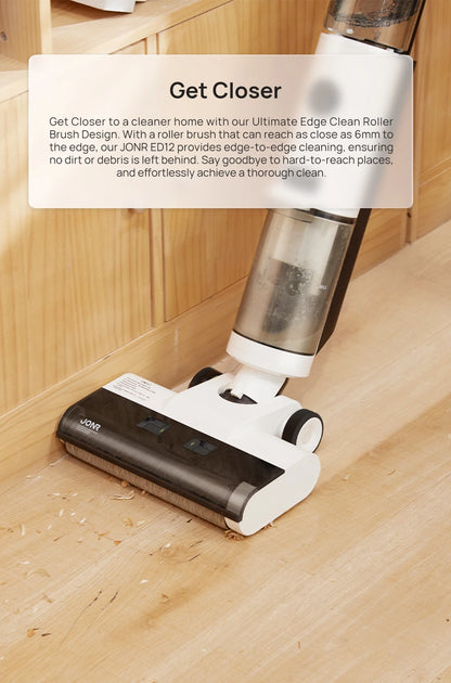 JONR ED12 Wet Dry Smart Vacuum Washing Cleaner Wireless Washing Floor Cleaner/Mop Water - Merit Sell