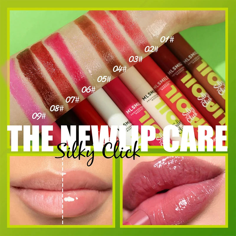 Jelly Solid Lip Gloss Make-up Hydrating Mirror Red Brown Lipstick Clear Moisturizing Lip Tint Nature Nude Lipstick Pen Cosmetics - Merit Sell