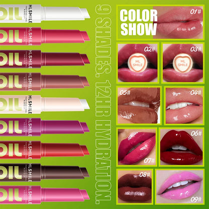 Jelly Solid Lip Gloss Make-up Hydrating Mirror Red Brown Lipstick Clear Moisturizing Lip Tint Nature Nude Lipstick Pen Cosmetics - Merit Sell