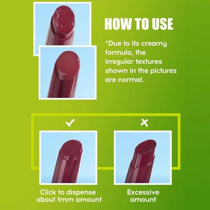 Jelly Solid Lip Gloss Make-up Hydrating Mirror Red Brown Lipstick Clear Moisturizing Lip Tint Nature Nude Lipstick Pen Cosmetics - Merit Sell