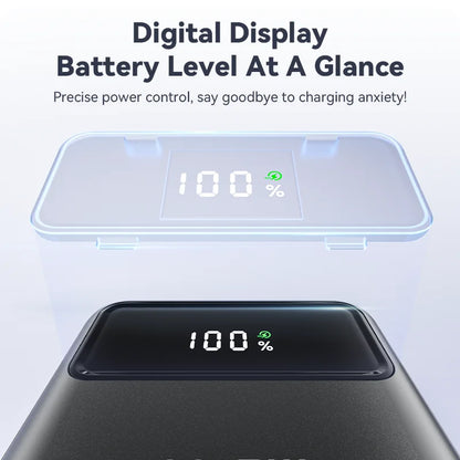 KUULAA powerbank 10000mAh powerbank 22.5W Portable Charger Fast Charging external battery power bank For iPhone 16 15 14 Xiaomi - Merit Sell