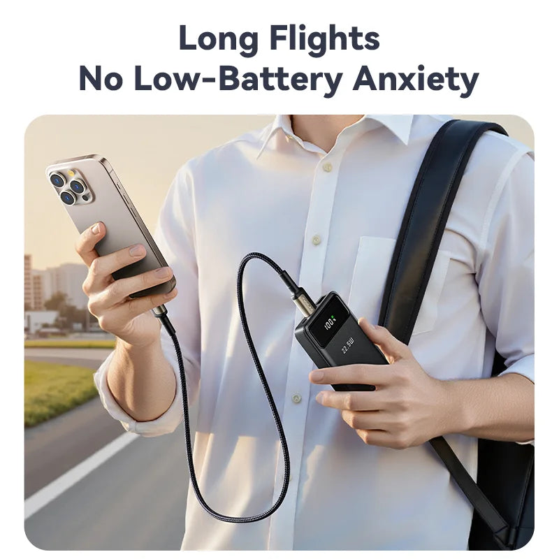 KUULAA powerbank 10000mAh powerbank 22.5W Portable Charger Fast Charging external battery power bank For iPhone 16 15 14 Xiaomi - Merit Sell
