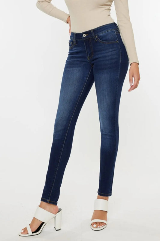 Kancan Mid Rise Gradient Skinny Jeans - Merit Sell