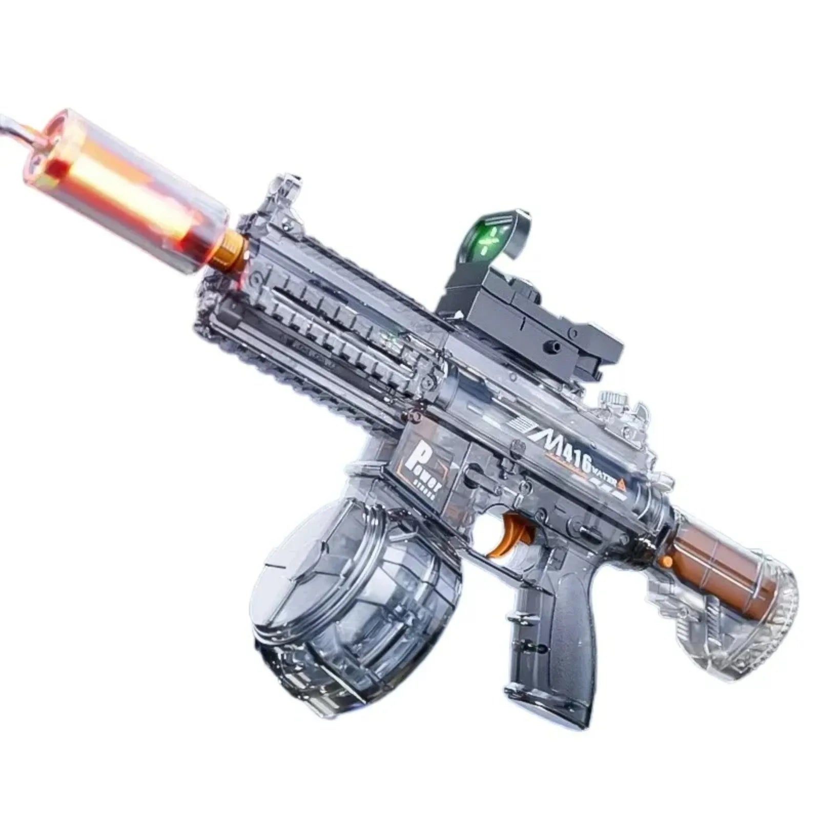 Kids Electric Water Gun with Sound & Lights - Tactical Assault Rifle Toy for Outdoor Games, Pool Beach Summer Fun Ages 8-12 - Merit Sell