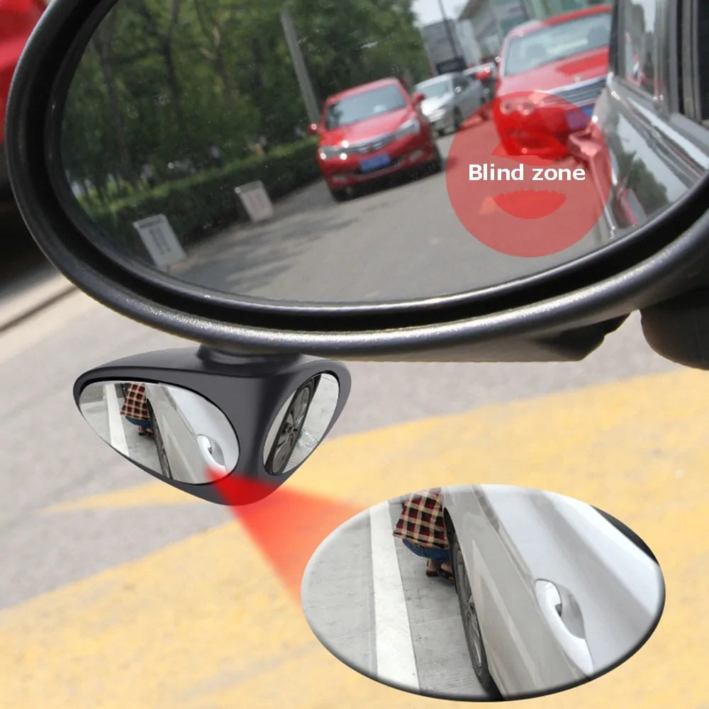 360° Rotatable Car Blind Spot Mirror | Enhance Driving Safety