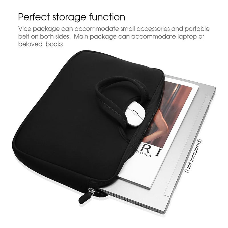 Laptop Bag Women 11 12 14 15 15.6 Inch Handbags Computer Notebook Sleeve Cover For Xiaomi Hp Lenovo MacBook Air Pro 13 Case - Merit Sell