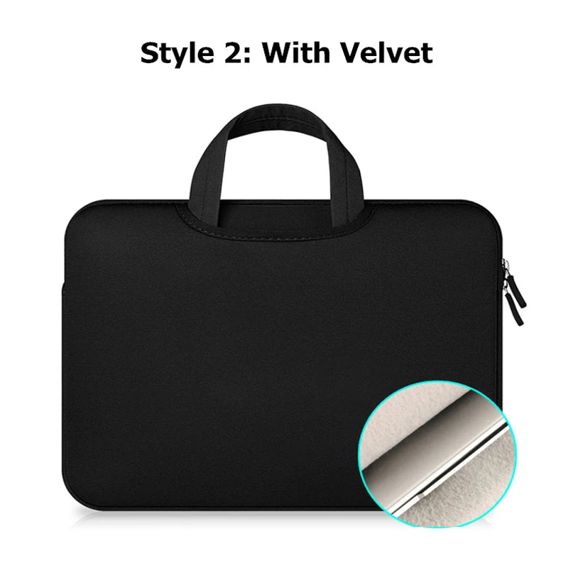 Laptop Bag Women 11 12 14 15 15.6 Inch Handbags Computer Notebook Sleeve Cover For Xiaomi Hp Lenovo MacBook Air Pro 13 Case - Merit Sell