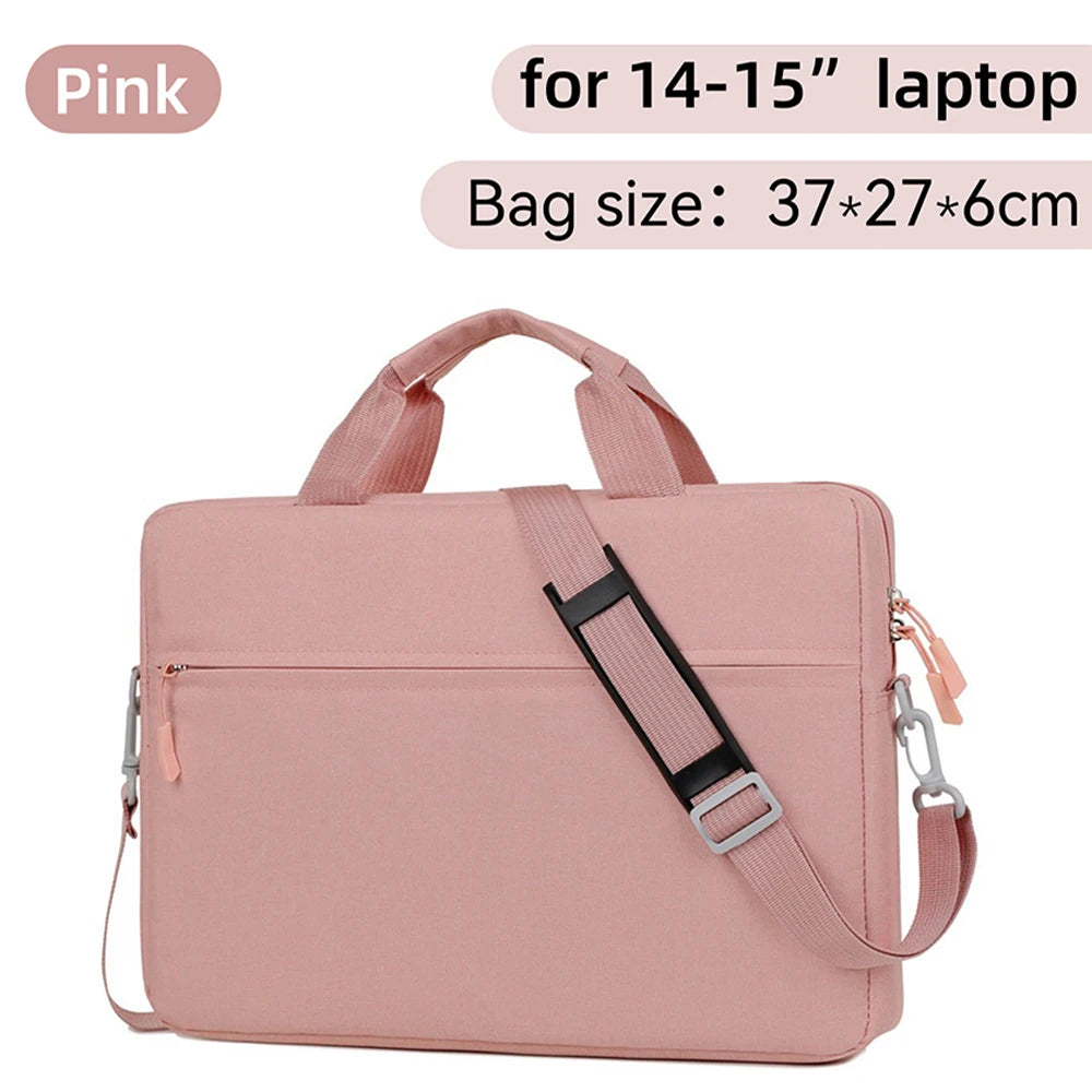 Laptop Sleeve Bag 14 15.6 Inch Notebook Case For Macbook Air Pro Tablet Waterproof Portable Travel Carrying Bag Computer Handbag - Merit Sell