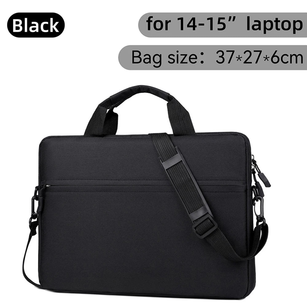 Laptop Sleeve Bag 14 15.6 Inch Notebook Case For Macbook Air Pro Tablet Waterproof Portable Travel Carrying Bag Computer Handbag - Merit Sell