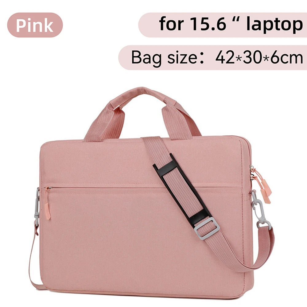 Laptop Sleeve Bag 14 15.6 Inch Notebook Case For Macbook Air Pro Tablet Waterproof Portable Travel Carrying Bag Computer Handbag - Merit Sell