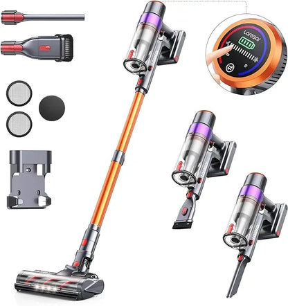 Laresar Elite 8 Cordless Vacuum Cleaner Handheld Home Appliance 450W Powerful smart home Touch Screen 55 Mins Detachable Battery - Merit Sell