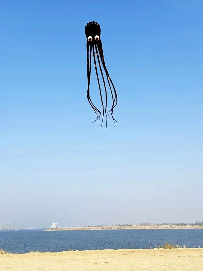 Large 15m octopus kites flying for adults kites windsurf cerfvolant inflatable toys kevlar Clothlarge kites outdoor fun dragon - Merit Sell