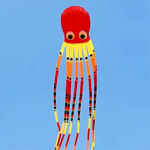 Large 15m octopus kites flying for adults kites windsurf cerfvolant inflatable toys kevlar Clothlarge kites outdoor fun dragon - Merit Sell
