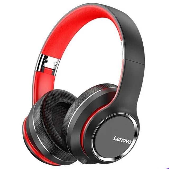 Lenovo HD200 Bluetooth Earphones Over-ear Foldable Computer Wireless Headphones Noise Cancellation HIFI Stereo Gaming Headset - Merit Sell
