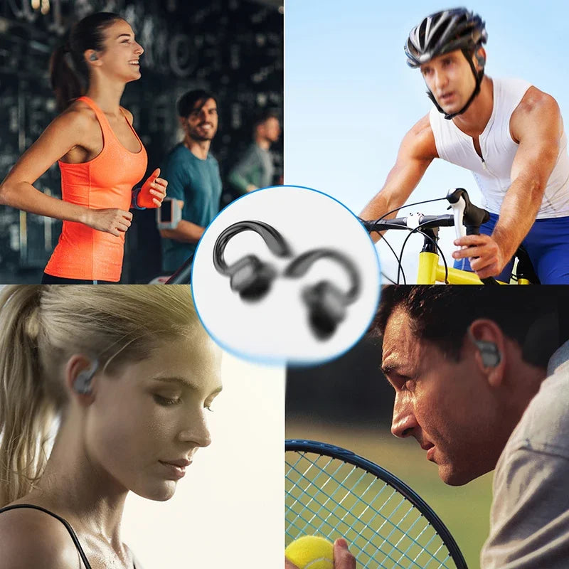 Lenovo Open-back Wireless Bluetooth Headphones, Noise-canceling and Waterproof Sports Headphones, Compatible with Xiaomi iPhone - Merit Sell