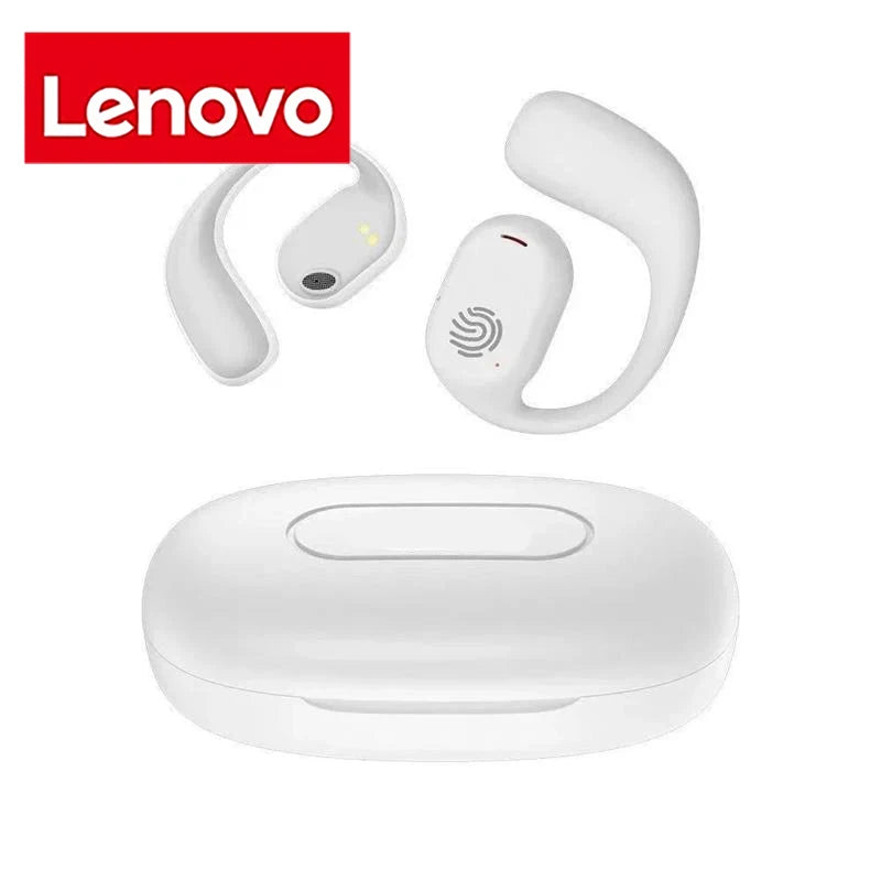 Lenovo Open-back Wireless Bluetooth Headphones, Noise-canceling and Waterproof Sports Headphones, Compatible with Xiaomi iPhone - Merit Sell