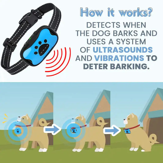 Anti-Bark Collar | Safe & Effective Dog Training