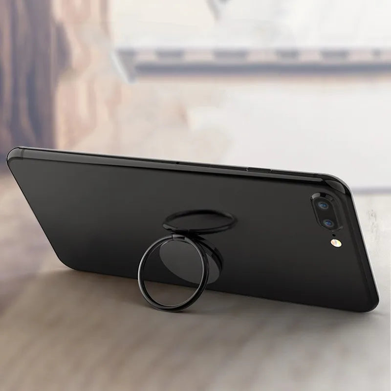 Luxury Spin Rotatable Phone Holder 360 Degree Rotatable Magnet Metal Finger Ring Smartphone Socket For Magnetic Smartphone Stand - Merit Sell