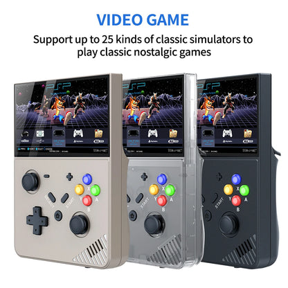 M18 R43PRO Handheld Game Consoles 4.3 Inch IPS Screen Linux Source 4000mah Battery 25 Simulator Retro Handheld Game Players - Merit Sell