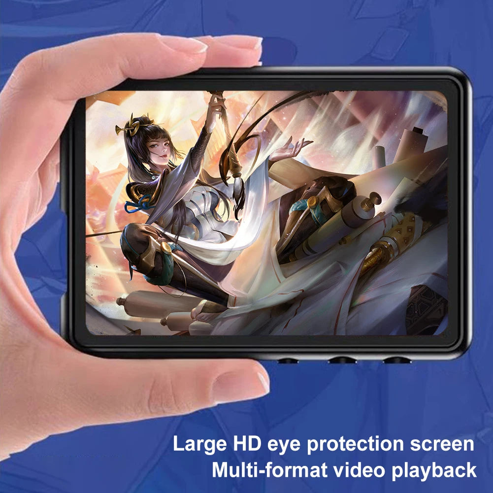 MP3 MP4 Player HiFi MP4 Walkman Full Touch Screen Bluetooth-Compatible Portable MP3 Player Support FM Radio Recording E-Book - Merit Sell