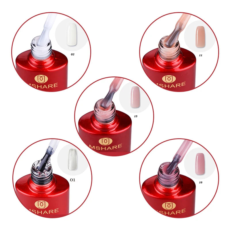 MSHARE Fiberglass Nails Builder Nail Extension Gel Set Fiber for Nail Extension Fibernails Nail Form Acrylic Tips Nail Salon 2m - Merit Sell