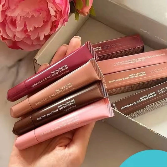 Makeup Cheek Blush Cream Blusher Stick Lip Gloss Phone Case For iPhone New Toast SALTY TAN Raspberry Espresso Lipstick INS - Merit Sell