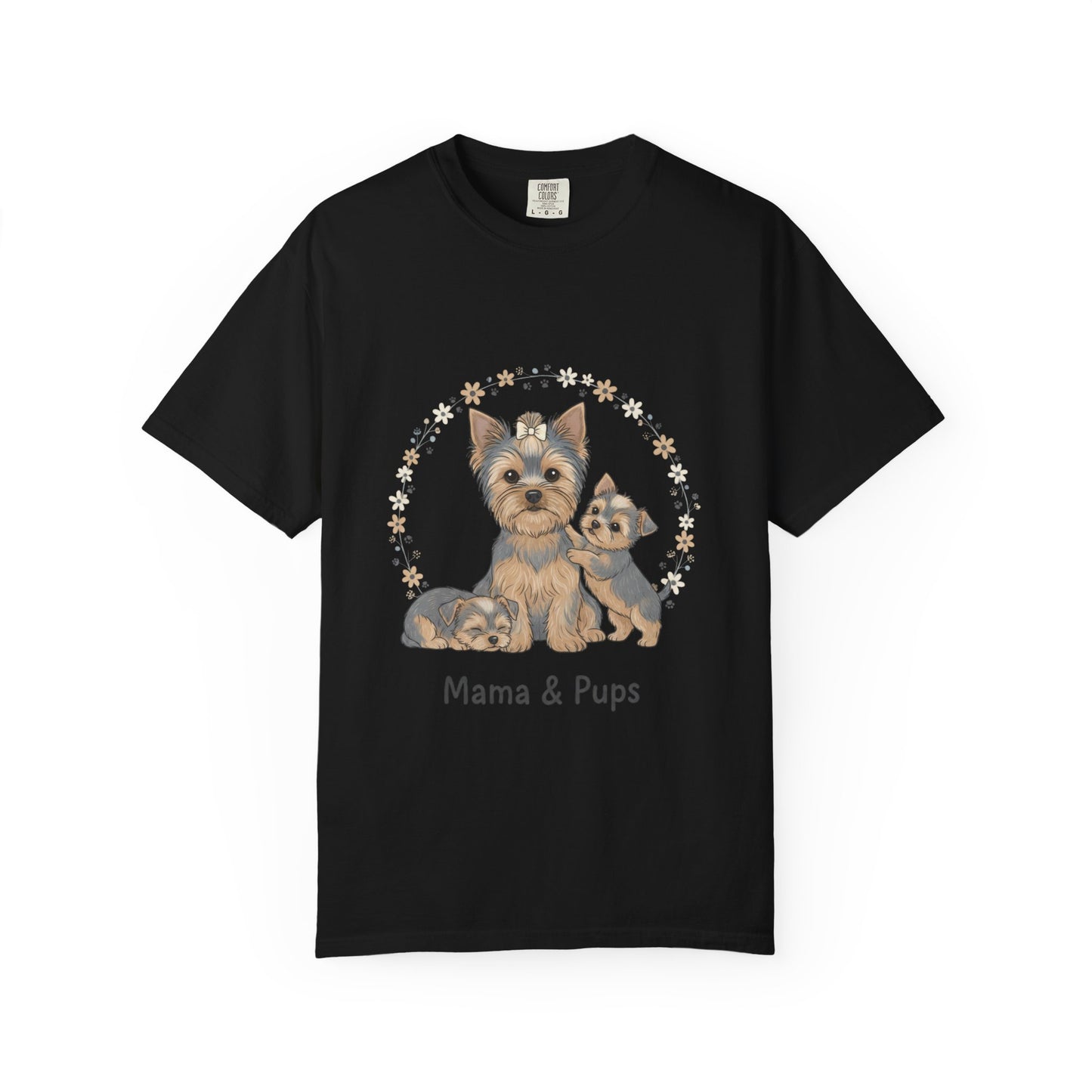 Mama & Pups Yorkie T-Shirt