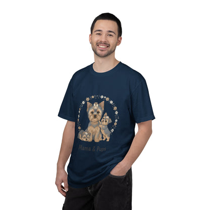 Mama & Pups Yorkie T-Shirt