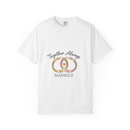 Married 'Together Always' Rings T-Shirt Merit Sell