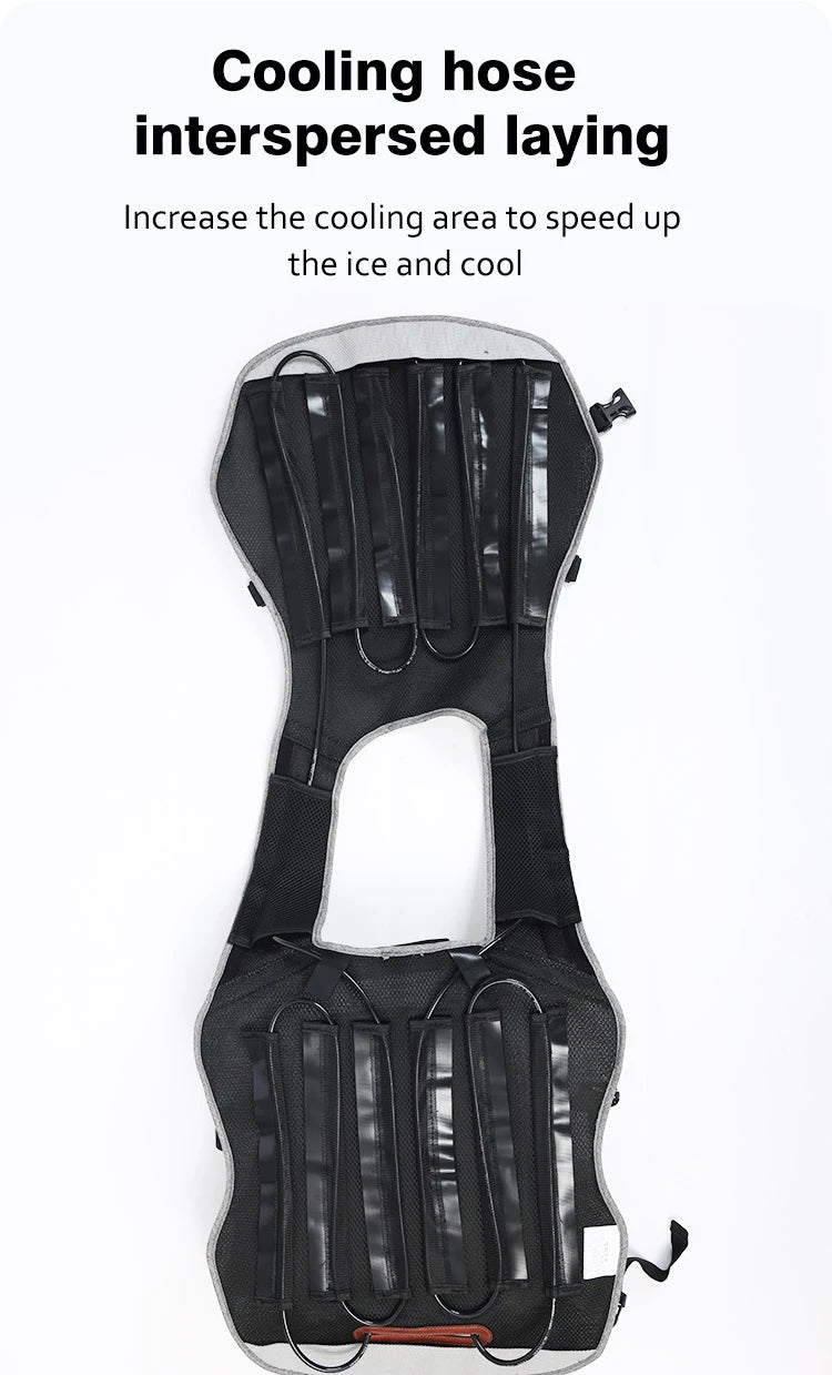 Men Summer Cooling Clothing Air Conditioning Vest Rechargeable Batterie Suitable For Fndoor And Outdoor High Temperature Work - Merit Sell