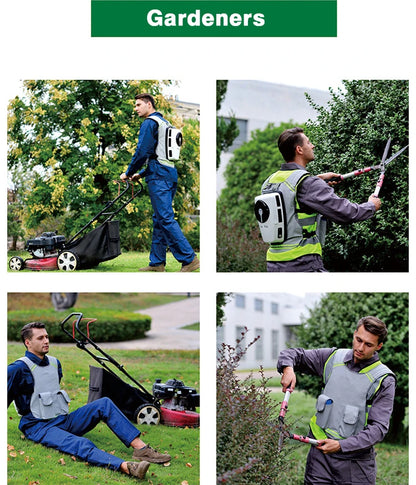 Men Summer Cooling Clothing Air Conditioning Vest Rechargeable Batterie Suitable For Fndoor And Outdoor High Temperature Work - Merit Sell